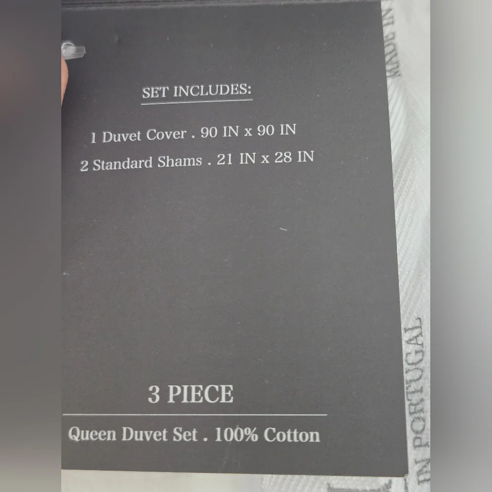 PiuBelle cotton king Duvet & Shams